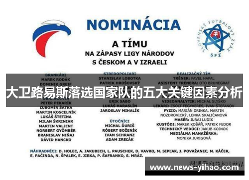 大卫路易斯落选国家队的五大关键因素分析